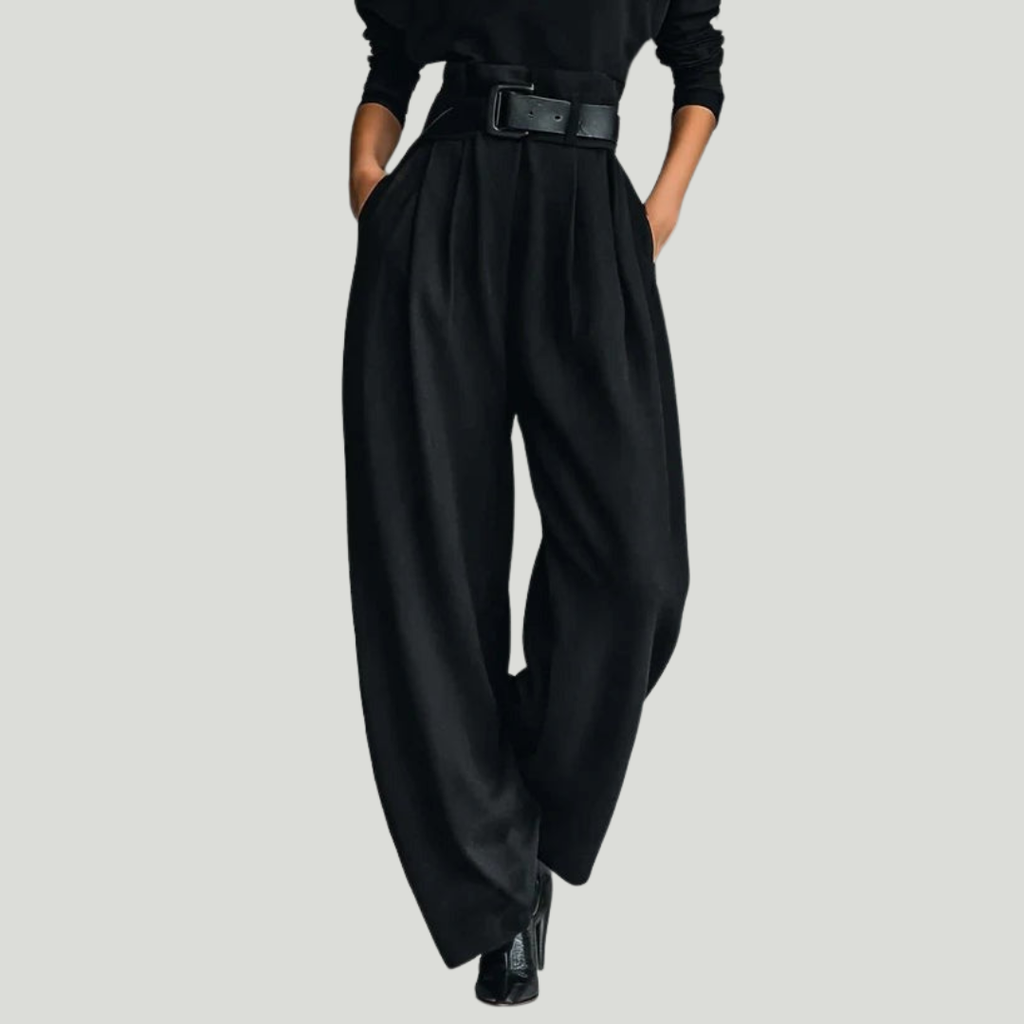 Julia | Conjunto de cuello alto y pantalón recto